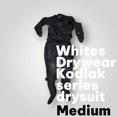 Whites Kodiak Dry Suit Size Medium Scuba Diving Search Rescue drysuit Heavy Duty