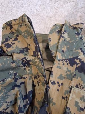 USMC Woodland MARPAT Parka Jacket | Gore-Tex | Large Regular w. Pockets