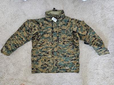*New* USMC Woodland MARPAT Parka Jacket – Gore-Tex – Large Regular /W Tags