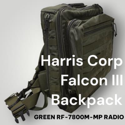 Harris Corp Falcon III Backpack RF-5935-CA001 OD Green RF-7800M-MP Radio Bag