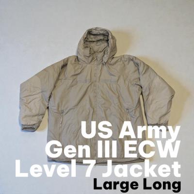 US Army Gen III ECWCS Jacket Level 7 Parka/Jacket - Large Long